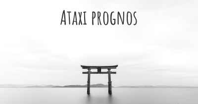 Ataxi prognos