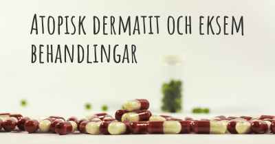 Atopisk dermatit och eksem behandlingar