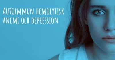 Autoimmun hemolytisk anemi och depression