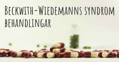 Beckwith-Wiedemanns syndrom behandlingar