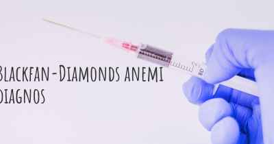 Blackfan-Diamonds anemi diagnos