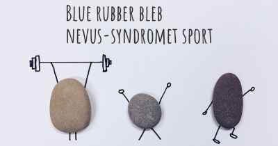 Blue rubber bleb nevus-syndromet sport