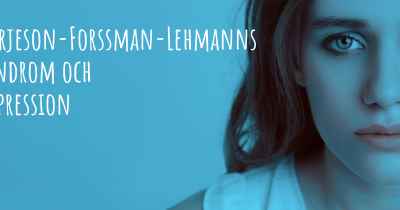 Börjeson-Forssman-Lehmanns syndrom och depression