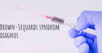 Brown-Sequards syndrom diagnos