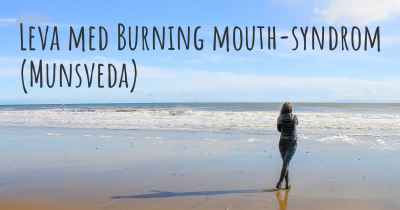 Leva med Burning mouth-syndrom (Munsveda)