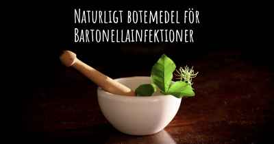 Naturligt botemedel för Bartonellainfektioner