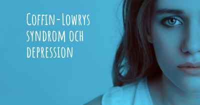 Coffin-Lowrys syndrom och depression