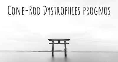 Cone-Rod Dystrophies prognos