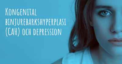 Kongenital binjurebarkshyperplasi (CAH) och depression