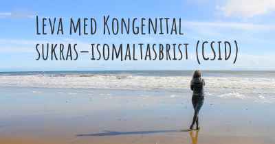 Leva med Kongenital sukras–isomaltasbrist (CSID)