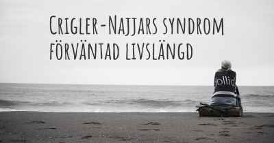 Crigler-Najjars syndrom förväntad livslängd