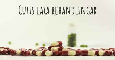 Cutis laxa behandlingar