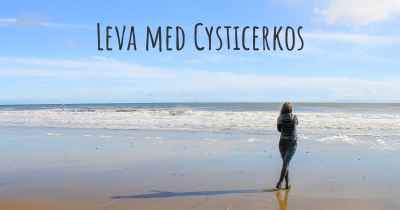 Leva med Cysticerkos