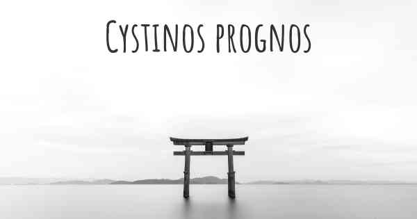 Cystinos prognos