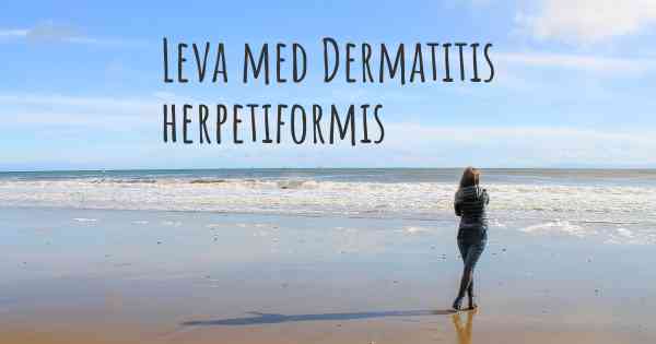 Leva med Dermatitis herpetiformis