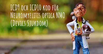 ICD9 och ICD10 kod för Neuromyelitis optica NMO (Devics Sjukdom)