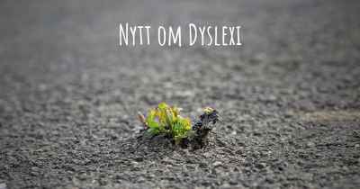 Nytt om Dyslexi