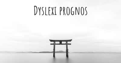 Dyslexi prognos