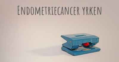 Endometriecancer yrken