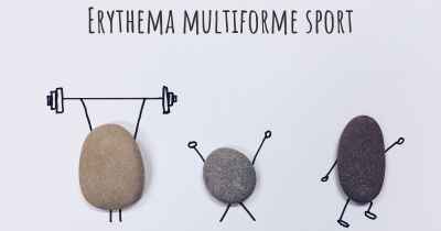 Erythema multiforme sport