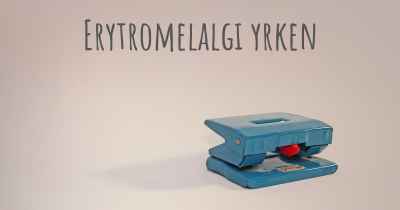 Erytromelalgi yrken