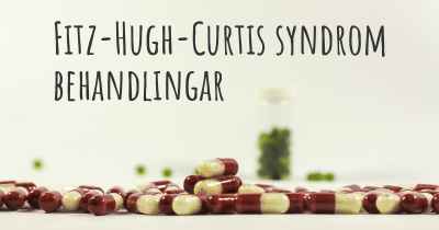 Fitz-Hugh-Curtis syndrom behandlingar