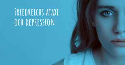 Friedreichs ataxi och depression