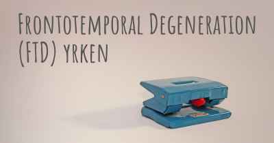 Frontotemporal Degeneration (FTD) yrken