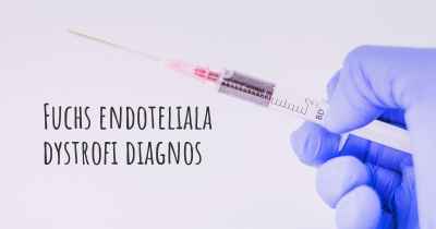Fuchs endoteliala dystrofi diagnos