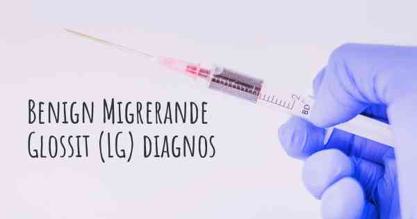 Benign Migrerande Glossit (LG) diagnos