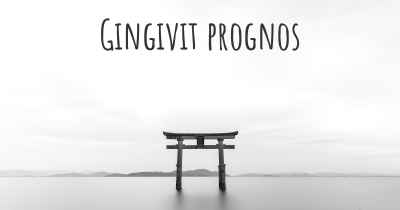 Gingivit prognos
