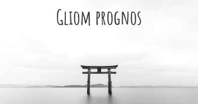 Gliom prognos