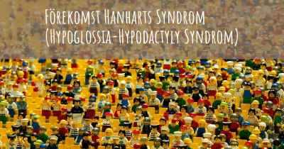 Förekomst Hanharts Syndrom (Hypoglossia-Hypodactyly Syndrom)