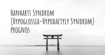 Hanharts Syndrom (Hypoglossia-Hypodactyly Syndrom) prognos