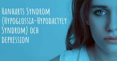 Hanharts Syndrom (Hypoglossia-Hypodactyly Syndrom) och depression