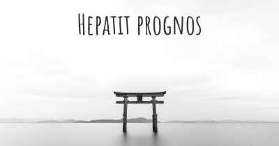 Hepatit prognos