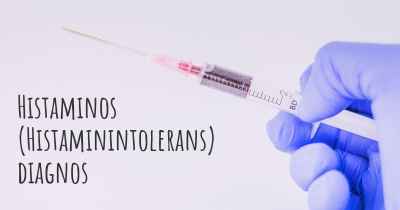 Histaminos (Histaminintolerans) diagnos