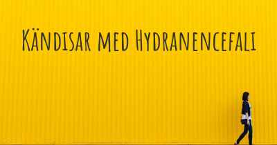 Kändisar med Hydranencefali