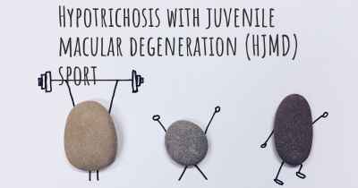 Hypotrichosis with juvenile macular degeneration (HJMD) sport