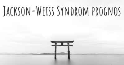 Jackson-Weiss Syndrom prognos