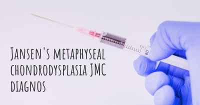 Jansen's metaphyseal chondrodysplasia JMC diagnos