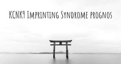 KCNK9 Imprinting Syndrome prognos