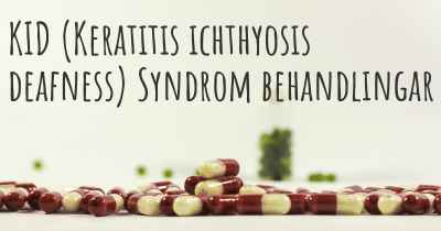 KID (Keratitis ichthyosis deafness) Syndrom behandlingar
