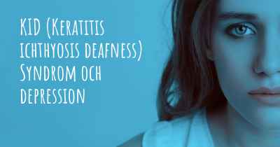 KID (Keratitis ichthyosis deafness) Syndrom och depression