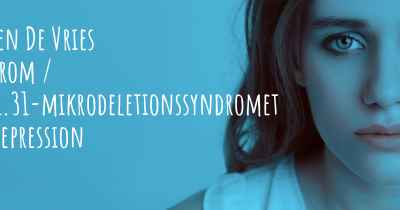 Koolen De Vries Syndrom / 17q21.31-mikrodeletionssyndromet och depression