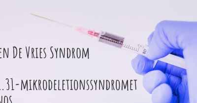 Koolen De Vries Syndrom / 17q21.31-mikrodeletionssyndromet diagnos