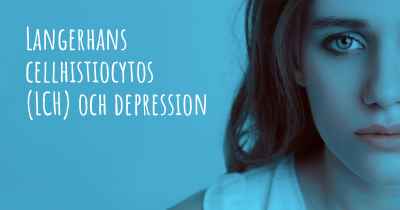Langerhans cellhistiocytos (LCH) och depression