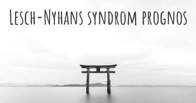 Lesch-Nyhans syndrom prognos