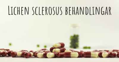 Lichen sclerosus behandlingar