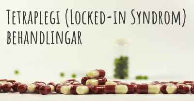 Tetraplegi (Locked-in Syndrom) behandlingar